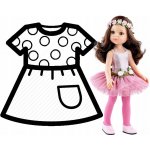 Paola Reina 32 cm Šaty pro baletku Carol – Zbozi.Blesk.cz