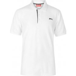 Slazenger Plain Polo Shirt Mens White