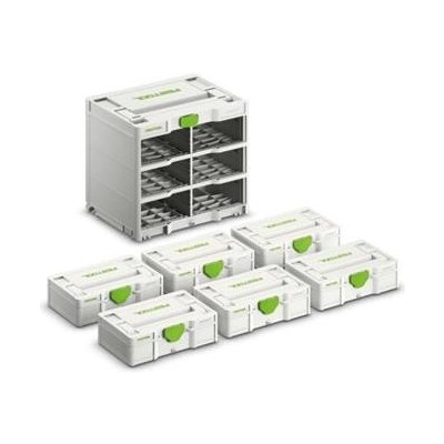 Festool SYS3-RK/6 M 337-Set Systainer3 Rack 577816 – Sleviste.cz
