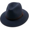 Klobouk Fedora Woodron Clasis modrá Q3049 12511/17AB