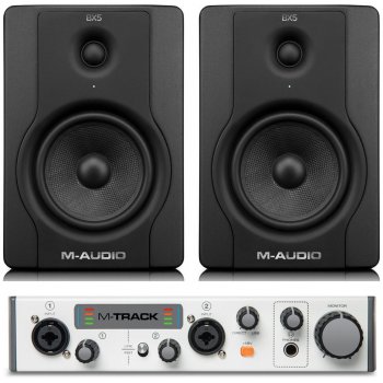 M-Audio BX5 D2 + M-Track MKII