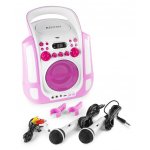 Fenton SBS30P karaoke systém s CD a 2ks mikrofonů – Zboží Dáma