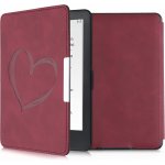 KW Mobile Brushed Heart KW4974710 pro Amazon Kindle Paperwhite 1/2/3 tmavě červené – Zboží Mobilmania