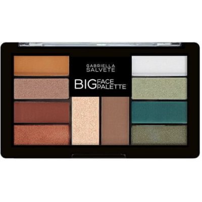 Gabriella Salvete Paletka očních stínů, bronzeru a rozjasňovače Big Face Palette 12 g – Zboží Mobilmania