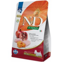 N&D Pumpkin Dog Adult Mini Grain Free Chicken & Pomegranate 2,5 kg