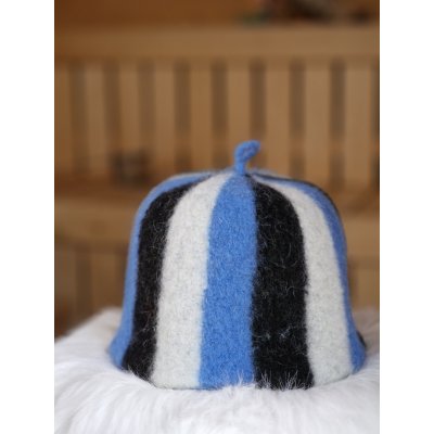 Saunový mág Čepice modročernobílá – Zbozi.Blesk.cz