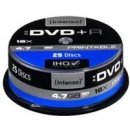 Intenso DVD+R 4,7GB 16x, printable, cakebox, 25ks (4811154)