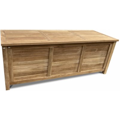 2Home Teaková truhla II. na polstry 160 cm – Zboží Dáma