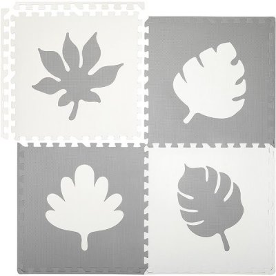MoMi Hrací podložka FELI pěnové puzzle šedé 4 ks – Zboží Dáma