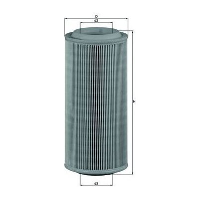 Vzduchový filtr MAHLE LX 685 – Hledejceny.cz