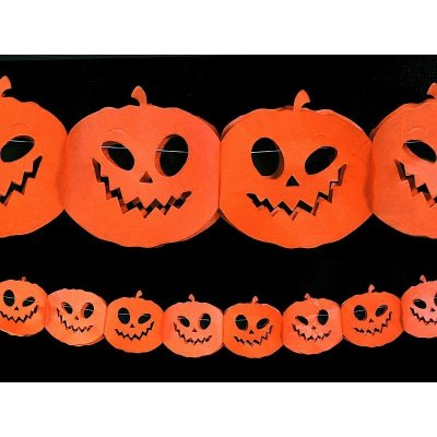 PartyDeco Girlanda Halloween dýně – Zboží Dáma