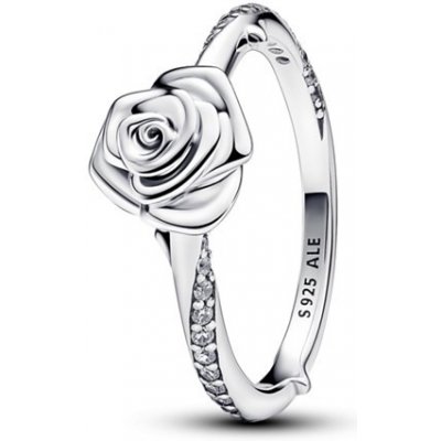 Prsten PANDORA Rozkvetlá růže 193215C01 – Zboží Dáma