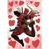 Komar 14114h Samolepka na zeď Disney Deadpool Lovepool rozměr 50 cm x 70 cm