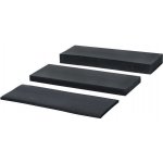 Neporézní pryžové podložky GUMO L pod terasové rošty - 80 x 30 x 2 mm - balení 150 ks – Zboží Mobilmania