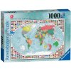 Puzzle Ravensburger Portrét Země 1000 dílků