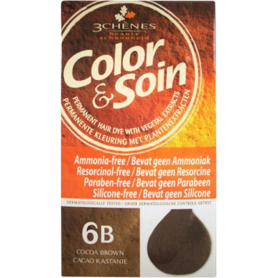 Color & Soin barva na vlasy 6B Kakaově hnědá 135 ml – Zbozi.Blesk.cz