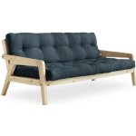 Sofa GRAB by Karup 100*200 cm natural + futon petrol blue 757 – Zboží Dáma