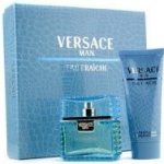 Versace Eau Fraiche Man EDT 100 ml + sprchový gel 100 ml dárková sada – Hledejceny.cz