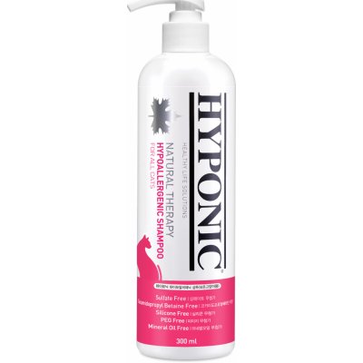 Hyponic Hypoallergenic Šampon pro kočky 300 ml – Zboží Mobilmania