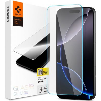 SPIGEN GLAS.TR Slim pro Apple iPhone 16 Pro průsvitný AGL07937 – Zboží Živě
