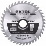 Kotouč pilový s SK plátky, ⌀184x3,0x30mm, 40T EXTOL PREMIUM – Hledejceny.cz