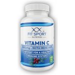 FitSport Nutrition Vitamin C 1000 mg with Rose Hips 120 vege tablet – Hledejceny.cz