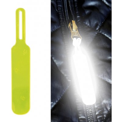 3M Reflexní taháček na zip - žlutý – Zboží Dáma