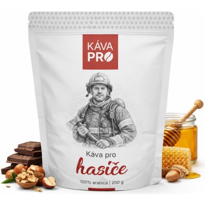 KávaPRO Káva pro hasiče zrnková 250 g – Hledejceny.cz