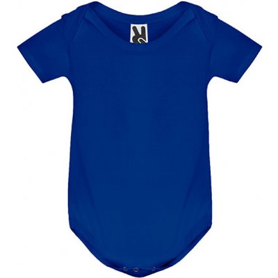 ROLY Dětské kojenecké body s krátkým rukávem královská modrá – Hledejceny.cz