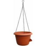 Nohel Garden Žardinka samozavlažovací SIESTA závěsná antracit 25x16 cm – Hledejceny.cz