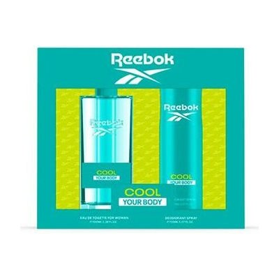 Reebok Cool Your Body For Women EDT 100 ml + deodorant ve spreji 150 ml – Zboží Mobilmania