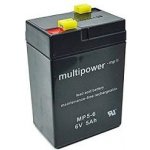 MULTIPOWER Pb akumulátor 6V/5,0Ah – Zbozi.Blesk.cz