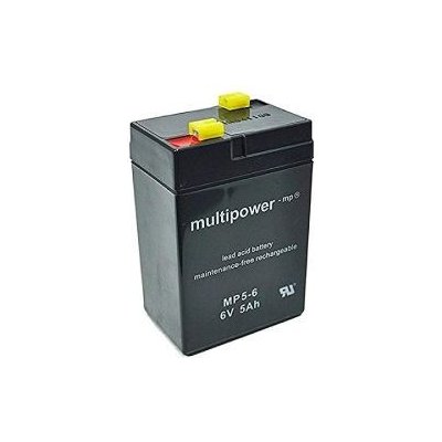 MULTIPOWER Pb akumulátor 6V/5,0Ah – Zbozi.Blesk.cz