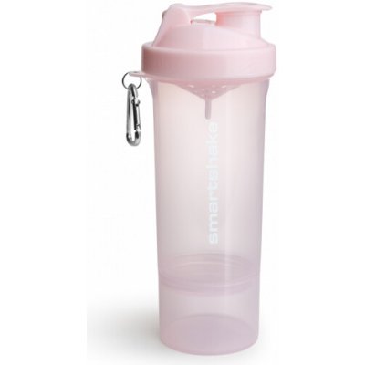 Šejkr Slim Cotton Pink 500 ml - SmartShake Barva: růžová – Zboží Mobilmania