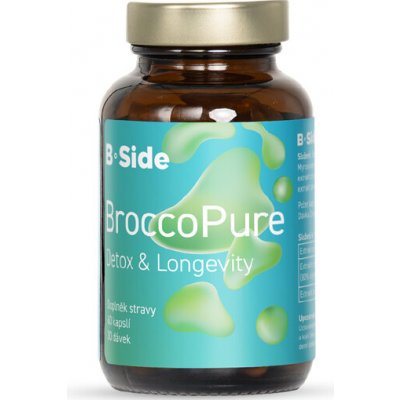 B.Side BroccoPure Detox & Longevity 2 x 60 kapslí – Hledejceny.cz