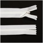 Spirálový zip no.3 skrytý nerozepínací 22cm - více barev color: 503 off white – Hledejceny.cz