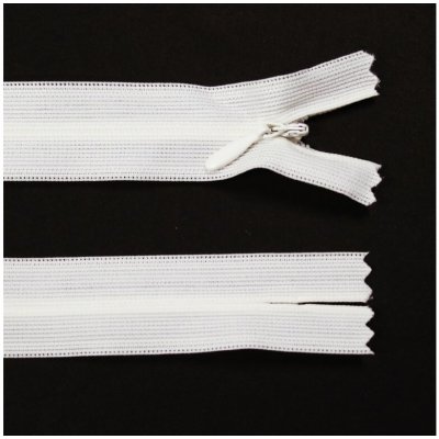 Spirálový zip no.3 skrytý nerozepínací 22cm - více barev color: 503 off white – Hledejceny.cz