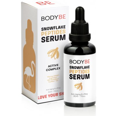 BODYBE SNOWFLAKE PEPTIDES SERUM Přírodní botox Liftingové anti-age sérum 30ml – Zboží Mobilmania