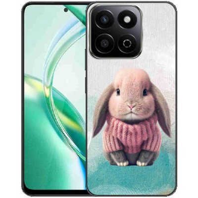 mmCase na Honor 200 Smart 5G - králíček ve svetru – Sleviste.cz