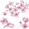 Ubrousek na decoupage IHR Ideal Home Range Ubrousek 33x33cm Růžová sakura třešňový květ