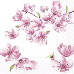 IHR Ideal Home Range Ubrousek 33x33cm Růžová sakura třešňový květ – Zboží Dáma