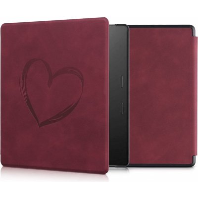 KW Mobile Brushed Heart KW5697205 pro Amazon Kindle Oasis 2/3 červené – Zboží Živě
