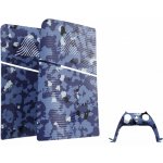 Comgad Kryt na konzoli PS5 Slim - Blue Wave Camo Faceplates Kit – Zboží Živě