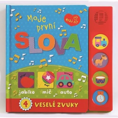 První slova - Zvuková knížka 4 zvuky - neuveden