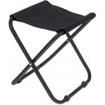 KIK KX4980 Skládací kempingová/rybářská židle černá – Zboží Mobilmania
