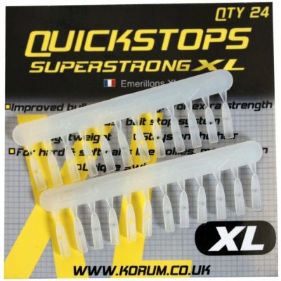 Korum Nekonečné zarážky QUICKSTOPS YELLOW / BROWN – Hledejceny.cz