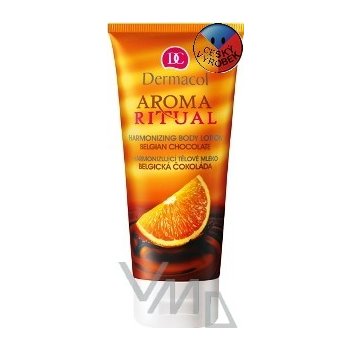 Dermacol Aroma Ritual Belgická čokoláda harmonizující tělové mléko 200 ml