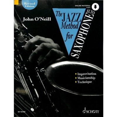 The Jazz Method for Saxophone učebnice pro saxofon – Zboží Dáma