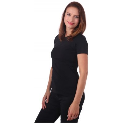 Jožánek kojicí tričko Lena krátký rukáv černá – Sleviste.cz