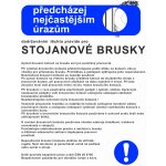 Předcházej nejčastějším úrazům - STOJANOVÉ BRUSKY plast 0,5mm A3 (420 x 297 mm) – Sleviste.cz